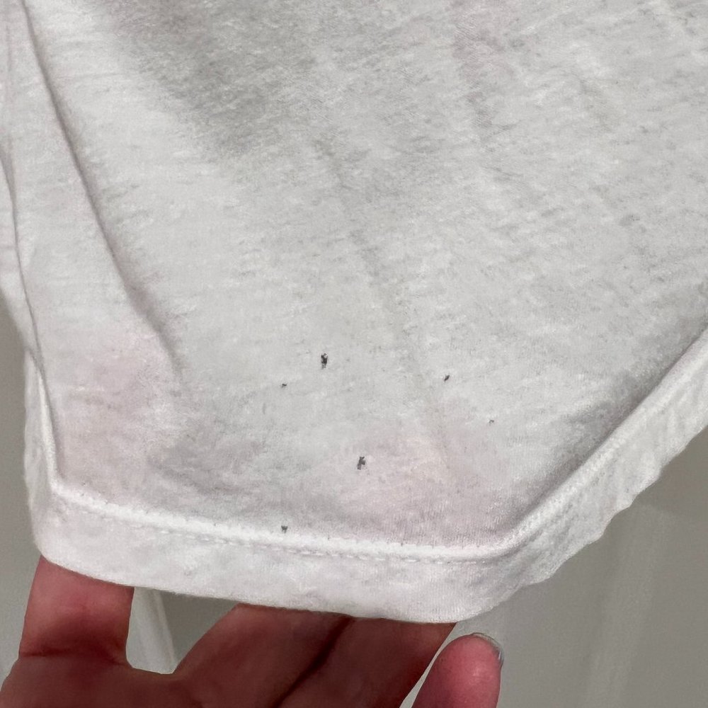 Monrow Double Layer Sweatshirt Camo Stripe Sleeve… - image 8